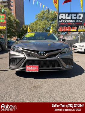 Gray 2021 Toyota Camry SE
