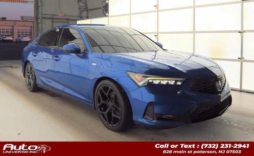 Apex Blue Pearl 2025 Acura Integra A-SPEC Technology