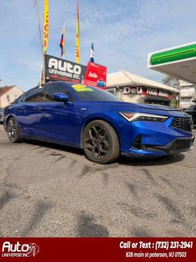 Apex Blue Pearl 2025 Acura Integra A-SPEC Technology
