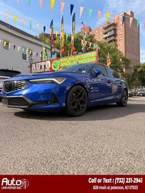 Apex Blue Pearl 2025 Acura Integra A-SPEC Technology