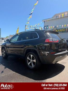 Diamond Black Crystal Pearlcoat 2020 Jeep Cherokee Limited