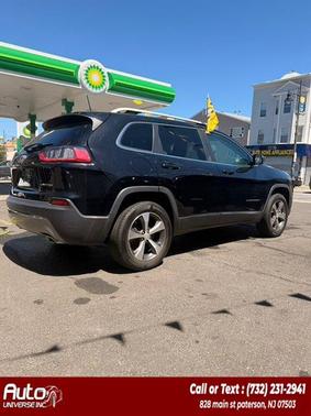 Diamond Black Crystal Pearlcoat 2020 Jeep Cherokee Limited