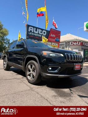 Diamond Black Crystal Pearlcoat 2020 Jeep Cherokee Limited