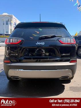 Diamond Black Crystal Pearlcoat 2020 Jeep Cherokee Limited