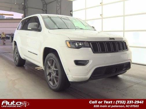 Bright White Clearcoat 2021 Jeep Grand Cherokee Limited