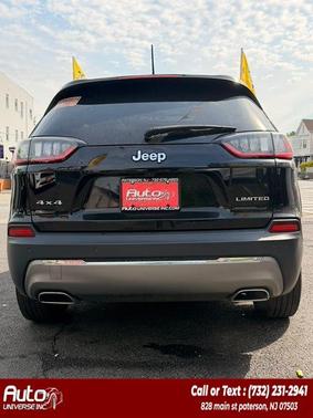 Diamond Black Crystal Pearlcoat 2021 Jeep Cherokee Limited