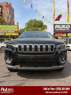 Diamond Black Crystal Pearlcoat 2021 Jeep Cherokee Limited