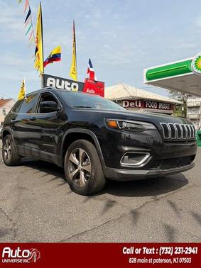 Diamond Black Crystal Pearlcoat 2021 Jeep Cherokee Limited