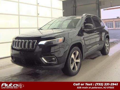 Diamond Black Crystal Pearlcoat 2021 Jeep Cherokee Limited