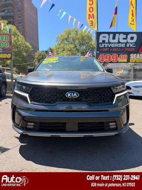Gravity Grey 2021 Kia Sorento SX