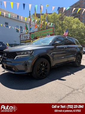 Gravity Grey 2021 Kia Sorento SX