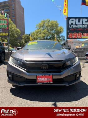 Modern Steel Metallic 2020 Honda Civic Sport