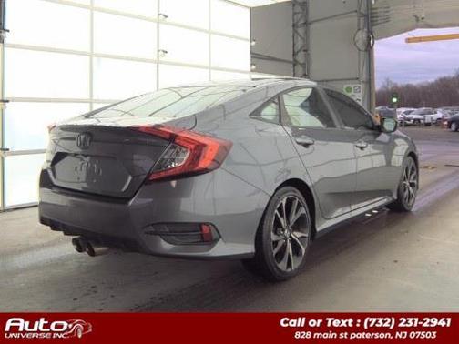 Modern Steel Metallic 2020 Honda Civic Sport