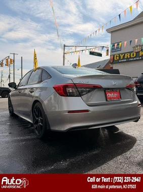Lunar Silver Metallic 2023 Honda Civic Sport