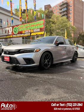 Lunar Silver Metallic 2023 Honda Civic Sport