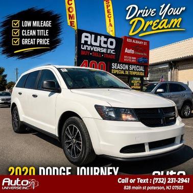 Vice White 2018 Dodge Journey SE