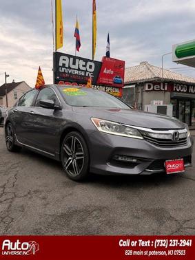 Modern Steel Metallic 2017 Honda Accord Sport SE