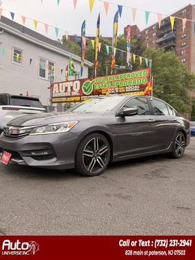 Modern Steel Metallic 2017 Honda Accord Sport SE