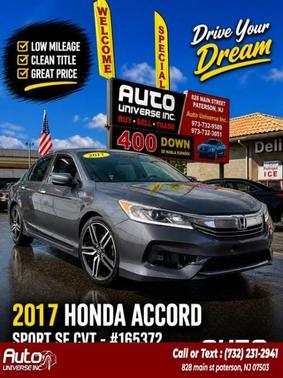 Modern Steel Metallic 2017 Honda Accord Sport SE