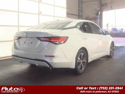 White 2021 Nissan Sentra SV