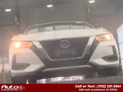 White 2021 Nissan Sentra SV