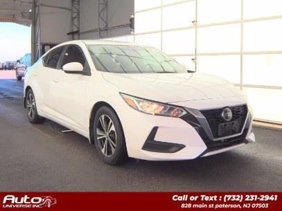 White 2021 Nissan Sentra SV