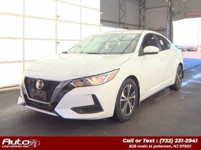 White 2021 Nissan Sentra SV