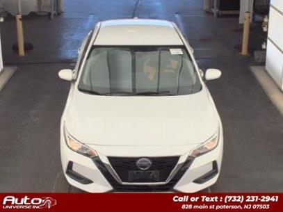 White 2021 Nissan Sentra SV
