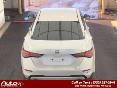 White 2021 Nissan Sentra SV