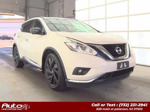 Pearl White 2017 Nissan Murano Platinum