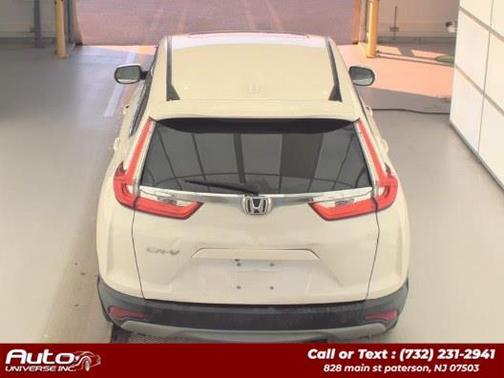 White Diamond Pearl 2018 Honda CR-V EX-L