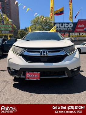 White Diamond Pearl 2018 Honda CR-V EX-L