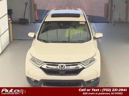 White Diamond Pearl 2018 Honda CR-V EX-L