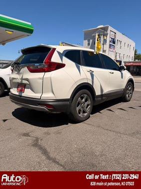 White Diamond Pearl 2018 Honda CR-V EX-L