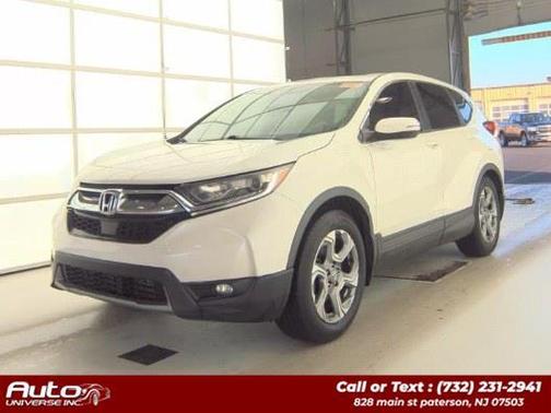 White Diamond Pearl 2018 Honda CR-V EX-L