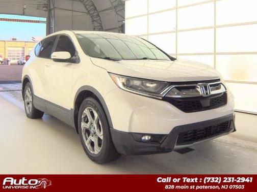 White Diamond Pearl 2018 Honda CR-V EX-L