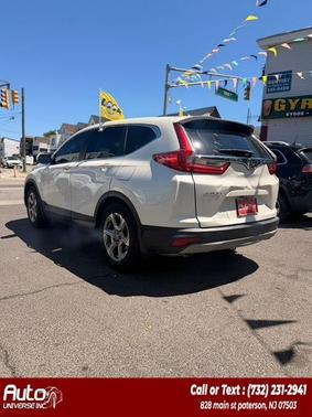 White Diamond Pearl 2018 Honda CR-V EX-L