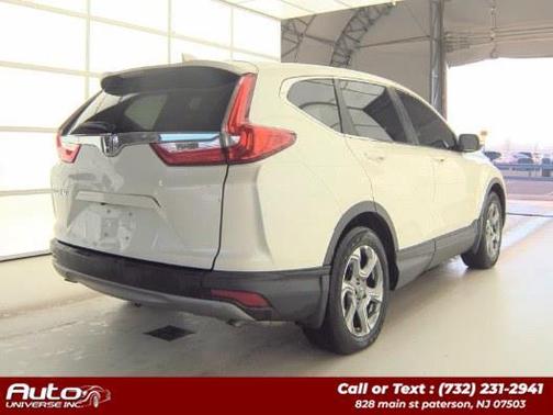 White Diamond Pearl 2018 Honda CR-V EX-L