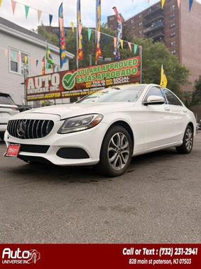 White 2018 Mercedes-Benz C-Class C 300 4MATIC