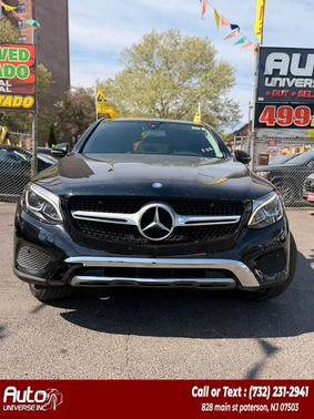 Black 2017 Mercedes-Benz GLC 300 4MATIC Coupe