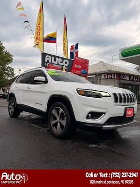 Bright White Clearcoat 2019 Jeep Cherokee Limited