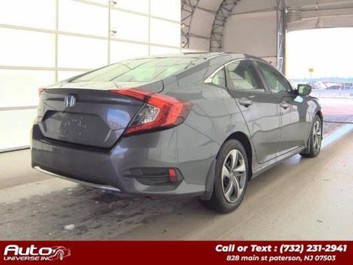 Modern Steel Metallic 2019 Honda Civic LX