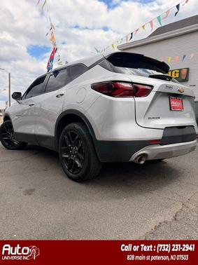 Silver Ice Metallic 2022 Chevrolet Blazer 2LT