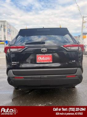 Midnight Black Metallic 2021 Toyota RAV4 LE