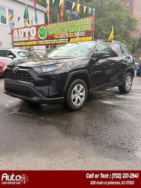 Midnight Black Metallic 2021 Toyota RAV4 LE