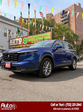 Blue 2024 Honda CR-V EX AWD