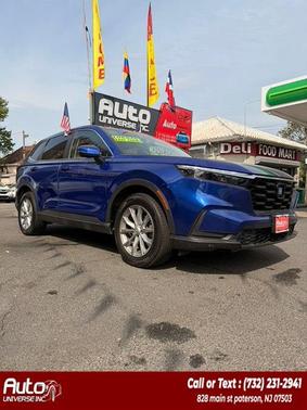 Blue 2024 Honda CR-V EX AWD