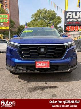 Blue 2024 Honda CR-V EX AWD