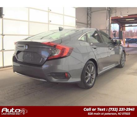 Modern Steel Metallic 2020 Honda Civic EX