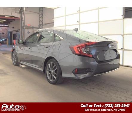 Modern Steel Metallic 2020 Honda Civic EX